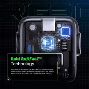 Cargador Robótico <span class=keywords><strong>UGREEN</strong></span> RG 30W <span class=keywords><strong>USB</strong></span> C Nexode Robot GaN de Carga Rápida con Diseño Innovador en Forma de Robot - Product Image 5