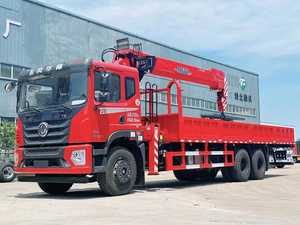 Grúa Montada en Camión Dongfeng 6x4 de 12 Toneladas, Camión Grúa Dongfeng 6x4 de 12 Toneladas, Camión Grúa con Pluma Telescópica Dongfeng 6x4 de 12 Toneladas - Product Image 1