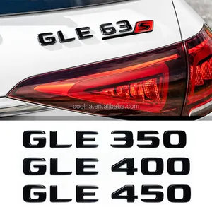 2017-Present Letters GLE 350 400 450 GLE43 GLE53 GLE63S emblema per Mercedes Benz AMG W166 W167 Car Side Trunk posteriore Logo Stickers