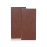 Porte-menu en cuir PU à double pliage, classique, pour café, restaurant, sélection de plats, couverture personnalisée, marque sur mesure
