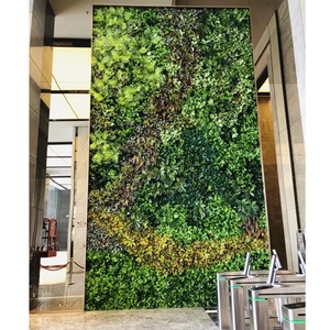 Paneles de plantas de hierba de boj <span class=keywords><strong>artificial</strong></span> Plantas artificiales Jardín vertical de pared verde 3D <span class=keywords><strong>artificial</strong></span> - Product Image 3