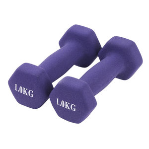 Mancuernas de <span class=keywords><strong>vinilo</strong></span> hexagonales para gimnasio, juegos de pesas sólidas - Product Image 4