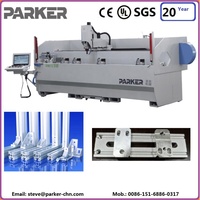 Centro de Mecanizado CNC PARKER 18000 RPM con Sistema de Control SYNTEC para Perforación de Puertas y Ventanas de Aluminio