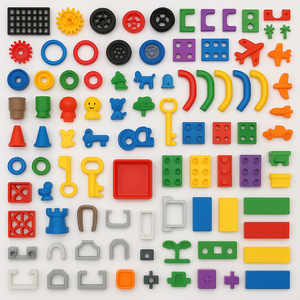 Molde de Inyección de Plástico Personalizado de Acero P20 con Superficie Pulida para Piezas de Juguetes de Figuras, Marca Booster, Tamaño Personalizado - Product Image 3