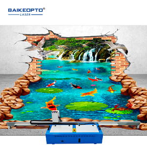 Máquina de impresión de suelo y pared 2 en 1, Graffiti de suelo, equipo de impresora UV de inyección de tinta automática de pared grande para suelo - Product Image 1