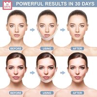 Lifting du visage Sangle amincissante Double menton Réducteur Bande V Line Face Lifting Bandage