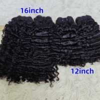 Extensions de cheveux vierges bouclés birmans Letsfly, qualité 11A, 3 pièces, livraison, 100% cheveux humains, 12-22 pouces
