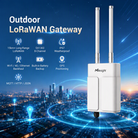 Passerelle LoRaWAN extérieure Milesight UG67, étanche IP67, 8 canaux, SX1302, portée 15 km, PoE, station de base cellulaire 4G pour IoT intelligent
