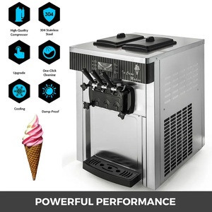 Máquina de Hielo Suave Comercial Automatizada de Sobremesa, 20-28L/h, 3 Sabores, Acero Inoxidable, Certificación Energy Star, Modelo TF-8218T Au - Product Image 6