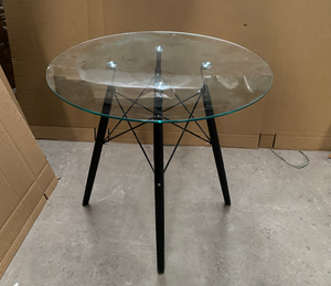 <span class=keywords><strong>Mesa</strong></span> de Comedor Nórdica Barata al por Mayor de Fábrica 2024, <span class=keywords><strong>Mesa</strong></span> de <span class=keywords><strong>Centro</strong></span> Redonda de Vidrio Templado <span class=keywords><strong>Transparente</strong></span> para el Hogar y Hoteles - Product Image 3
