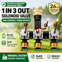 Vanne solénoïde à impulsion pour système d'arrosage automatique intelligent de jardin, accessoires de contrôleur d'irrigation goutte à goutte