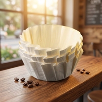 Papier sulfurisé en silicone antiadhésif de qualité alimentaire à marque privée, imperméable et résistant à la graisse, jetable, pour gâteau au fromage basque