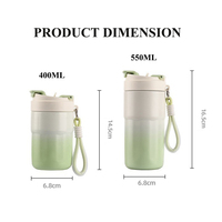 Gobelet isotherme à café personnalisé avec logo, double paroi, acier inoxydable 316, 400 ml, 550 ml, voyage