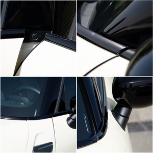 Accessoires de voiture personnalisés en gros, moulures décoratives noires pour les <span class=keywords><strong>portes</strong></span> et les fenêtres, bande de garniture chromée pour <span class=keywords><strong>Mini</strong></span> <span class=keywords><strong>Cooper</strong></span> S <span class=keywords><strong>5</strong></span> <span class=keywords><strong>portes</strong></span> F55 2014-2023 - Product Image 5