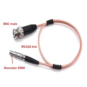   Cable de Osciloscopio Ultrasónico de <span class=keywords><strong>00S</strong></span> a BNC, Compatible con RG174 RG316, con Sonda de Detección de Defectos, Conector C5Q9, 1/2/3/5M - Product Image 6