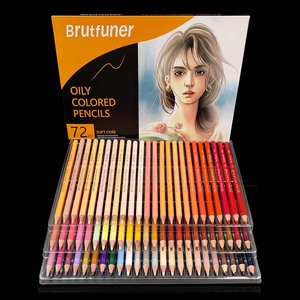 LISI 26 50 72 Couleurs Crayons à dessin pré-affûtés à base d'huile pour artistes Crayons <span class=keywords><strong>de</strong></span> couleur pour portraits - Product Image 6