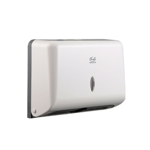 Fengjie Wall Mounted Hand Towel Dispenser No Drill Required Rectangular Commercial Toilet Paper Holder - Product Image 3
