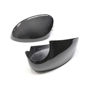 Coque de rétroviseur latéral en fibre de carbone sèche préimprégnée pour <span class=keywords><strong>BMW</strong></span> E92 E93 <span class=keywords><strong>320i</strong></span> 325i 330i Coupé 2006-2013, style adhésif - Product Image 5