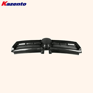 Para VW Golf 7 7,5 2015-20 Hatchback Carbon ASP Style Front Center Grille Cover - Product Image 5