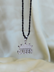 New Arrival Latest Hip Hop Crown Pendant Silver Plated Brass Pendant for Women Iced Out Queen <b>Charm</b> Jewelry Wholesale/OEM/ODM - Product Image 5