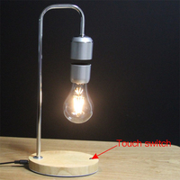 Led Ara Levitacion Ada Fluttuante Levetating şamandıra ışık manyetik levitasyonunun yüzen lamba Levitating lambası kablosuz şarj cihazı