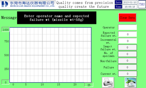 Máquina De Teste De Empacotamento Flexível Testador De Impacto De Dardo Filme Plástico Máquina De Testes De Impacto De Gota-peso - Product Image 5