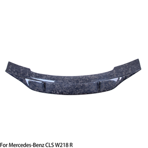 For CLS C218 W218 R Style Forged Carbon Fiber Rear Spoiler Trunk Wing 2011-2019 - Product Image 3