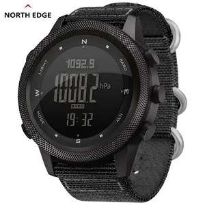 NORTH EDGE 2024 APACHE46 Sport montres numériques pour hommes 50 M étanche boussole altimètre baromètre horloge intelligente APACHE 46