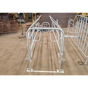 Équipement d'élevage de porcs personnalisé chinois nouvelles caisses de mise bas de porcs en acier galvanisé à chaud - Product Image 5