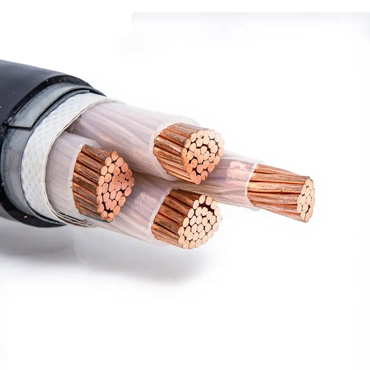 Norme européenne 4 450v 50 95 mm 4 70 mm2 5*16mm2 câble électrique nyaf nyy taux cuivre câble électrique en arabie saoudite