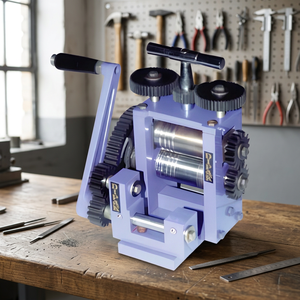 Manual Jewelry Rolling Mill Goldsmith Sheet <b>Roller</b> Hand Operated <b>Metal</b> Rolling Machine for Jewelry Making - Product Image 2