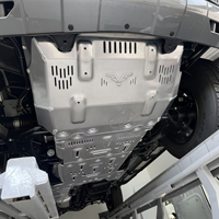 Plaque de protection en aluminium de 8 mm pour GWM Poer, anti-corrosion, ajustement direct OEM, kit de protection amélioré pour le rock crawling 4x4 en milieu désertique