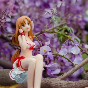 Asuna Yuuki ชุดว่ายน้ำรูปน้ำ649ดาบกดใบหน้าพลาสติกสำหรับคุณแม่ตัวละครแช่แข็งโดเมน Asuna God - Product Image 2