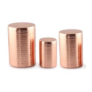 Pot à fruits secs Décoratif pour la maison Récipient en cuivre vintage Ustensiles de cuisine Pot de stockage de fruits Dernier bidon en cuivre tendance - Product Image 4