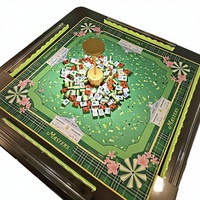 Table de poker et de roulette en bois de luxe de qualité commerciale GemJoy HG-BJL001, 18 pouces, 1 pièce, personnalisable, table de jeu de hasard haut de gamme