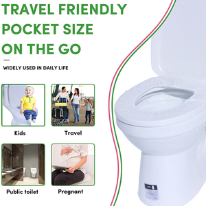 Housse de Protection de Siège de Toilette Jetable Imperméable pour Voyage - Product Image 4