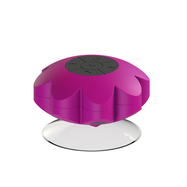 Stylish Flower Appearance Wireless Speaker Wide Frequency Response Indoor Outdoor Mini Audio Equipment