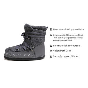 Artisanat fin léger unique et matériaux de premier ordre <span class=keywords><strong>Bottes</strong></span> de neige pour femmes de qualité supérieure - Product Image 4