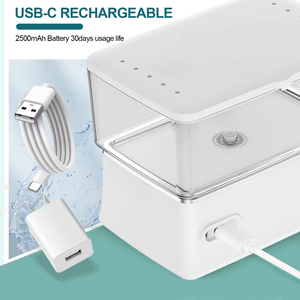 Recargable 2500mAh <span class=keywords><strong>Pequeño</strong></span> flosser de agua de encimera 6 modos Limpieza de dientes <span class=keywords><strong>irrigador</strong></span> bucal <span class=keywords><strong>dental</strong></span> - Product Image 6