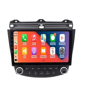 Radio automática 2 Din Android 13 para Honda Accord 7 2003-2008 Carplay 4G reproductor de vídeo para coche Wifi volante GPS Unidad Principal
