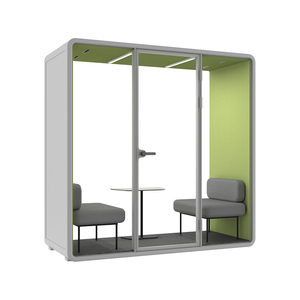 ห้องทำงานสำเร็จรูปแบบเก็บเสียงสำหรับการประชุมที่ปราศจากความรบกวน - Product Image 5