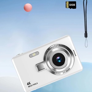 Fotocamera <span class=keywords><strong>Vintage</strong></span> 1080P HD con Zoom 16X, Sensore CMOS, Portatile per Viaggi e Vlogging, Produttore ODM, Vendita all'Ingrosso - Product Image 6
