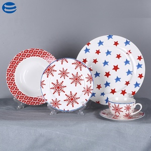20 unids <span class=keywords><strong>Venta</strong></span> caliente ronda vajilla de porcelana para Venezuela win producción <span class=keywords><strong>en</strong></span> masa - Product Image 5