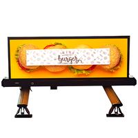 Ecran LED Double face, moniteur de voiture étanche, Programmable, pour le toit de voiture, pour la publicité, expédition rapide