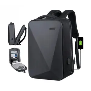 Recycled Waterproof Durable travel Business School Back Pack EVA Hardshell Bag Unisex Backpack Smart laptop backpack
