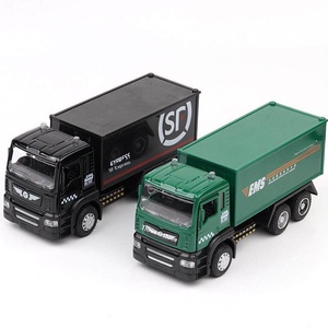 Camión de Juguete de Metal Fundido a Presión a <span class=keywords><strong>Escala</strong></span> 1:50, Personalizado para Niños, con Seis Ruedas y Función de Retroceso, para Niños de 5 Años en Adelante - Product Image 4