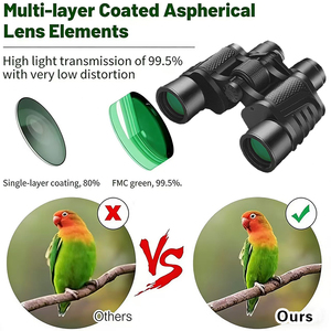 Fernglas 8 * 40 Langstrecken-Hochleistungs-Teleskop für Vogelbeobachtung und Jagd Sportveranstaltungen Hochwertiges Fernrohr - Product Image 2
