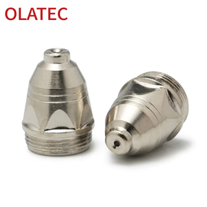 Kit d'électrodes et de buses pour torche de découpe plasma P80 avec embouts de 1,1, 1,3, 1,5 et 1,7 mm, compatible avec la découpeuse LGK100A - Product Image 4