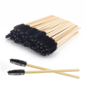 Juego de Cepillos Desechables Ecológicos de Madera <span class=keywords><strong>para</strong></span> <span class=keywords><strong>Cejas</strong></span> <span class=keywords><strong>y</strong></span> <span class=keywords><strong>Pestañas</strong></span>, <span class=keywords><strong>para</strong></span> Usar con Máscara de <span class=keywords><strong>Pestañas</strong></span> - Product Image 2