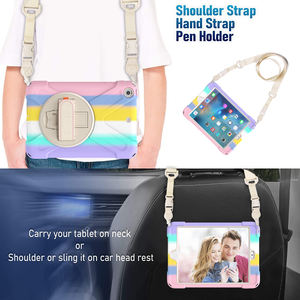 เคสแบบสมมาตรหลากสีรุ้งสำหรับไอแพดมินิ<span class=keywords><strong>1</strong></span> <span class=keywords><strong>2</strong></span> 3 7.9นิ้วเคสแท็บเล็ตสายรัดมือกันกระแทกทนทาน - Product Image 6